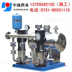 中贏XWM系列罐式疊壓給水設備現代化的生活供水系統